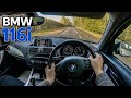 BMW 116i SPORT POV TEST DRIVE REVIEW UK