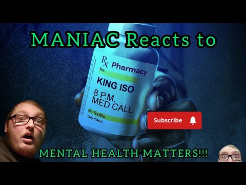 MANIAC Reacts to King Iso - 8 P.M. Med Call [FULL ALBUM REACTION] | MENTAL HEALTH MATTERS!!!