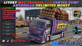 Download lagu LIVERY MOD TRUKSID 1.1.5 CENTER DUMP ANTOBOLLO UNLIMITED MONEY mp3 Download lagu LIVERY MOD TRUKSID 1.1.5 CENTER DUMP ANTOBOLLO UNLIMITED MONEY mp3
