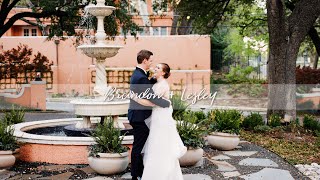 Lesley + Brandon's Wedding Highlight Film // Rosewood Mansion on Turtle Creek in