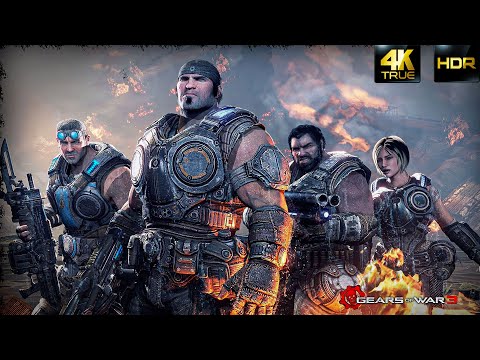 Gears of War 3 | Xbox Series X | Full Game Playthrough - 4K