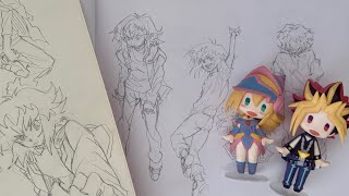 Sketchbook tour (yugioh gx art) 