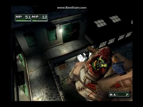 Parasite Eve II: psX - Nightmare mode pt6/ Parking & Room 6 - Boss Burner; (mdX)