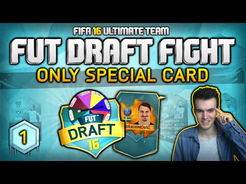 FIFA 16: FUT DRAFT FIGHT #1 - Only Special Card (1/?) - Adventskalender [Deutsch]