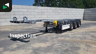 New Reis Treyler Reistreyler 3AFCST08 NEW Multi 45ft Lift Axle container chassis semi-trailer | Image 4 - Autoline