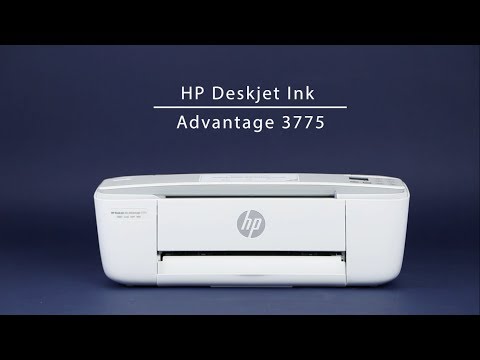 МФУ HP DeskJet Ink Advantage 3775 T8W42C белый - Видео