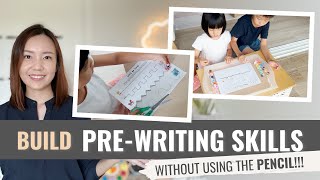3 Activities to build Pre-writing Skills || How to help your kids enjoy writing