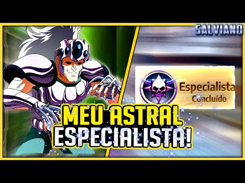 COMPLETEI O ESPAÇO ASTRAL ESPECIALISTA! - Saint Seiya Awakening #113