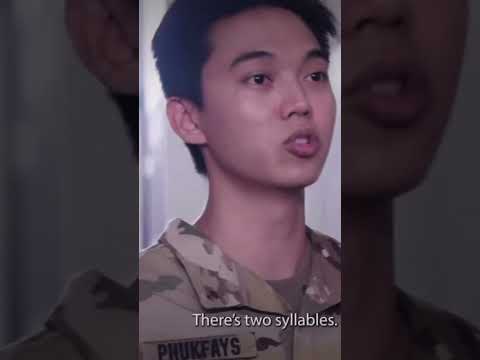 I can’t even say his name! 😂fukface! #shortsvideo #army #militaryhumor #comedy
