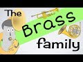Brass Instruments for kids (INSTs 2) | Trumpet | Tuba | Trombone & more | Green Bean's Music