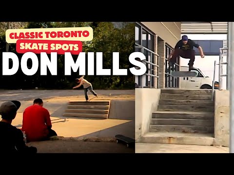 Mitch Donovan Returns to the Don Mills Triple Stair | Skateboarding History