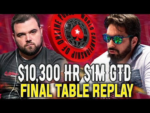 WCOOP 2021 14-H $10k HR WushuTM | PaDilhA SP | mexican222 Final Table Replay $1M Gtd