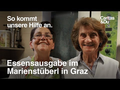 Das Marienstüberl in Graz - Essensausgabe und Begegnungsraum