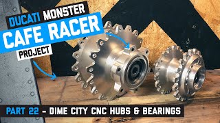 Download lagu Ducati Monster Cafe Racer Part 22 - Dime City CNC hubs & bearings mp3