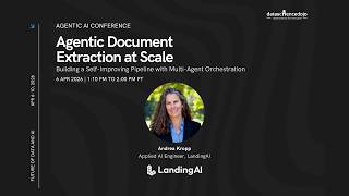 Tutorial: @landingai Pipelines That Self-Improve | Future of Data and AI | Agentic AI Conference