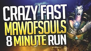 Maw of Souls Mythic Level 7 in 8 MINUTES! Warrior Tank POV