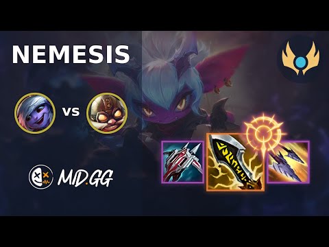 MID.GG: [ Nemesis ] Tristana MID vs Corki | EUW CHALLENGER | LOL Season 2024
