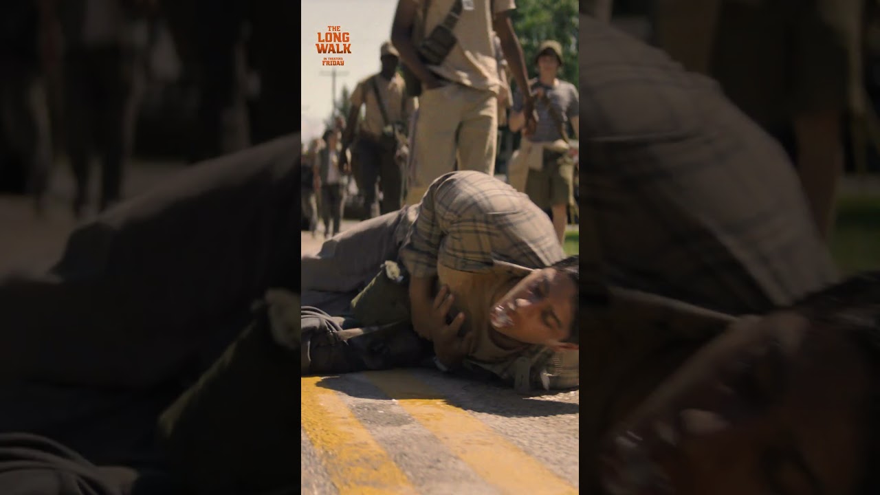 A walk to remember. Relive the red carpet screening of The Long Walk