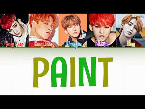 [KINGDOM] Bang Chan, HongJoong, Changbin, Minhyuk, Han - PAINT [Kolay Okunuş - Easy Lyrics]