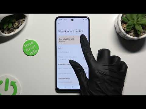 How to Enter Vibration Settings on MOTOROLA Moto G14?