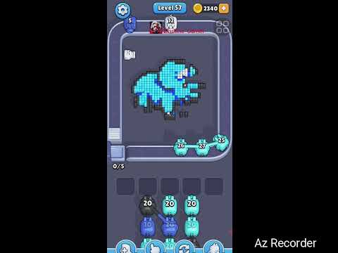 Pixel Flow Level 57 Walkthrough