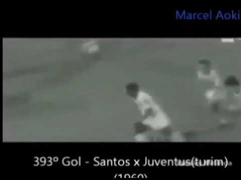Pelé Edson (Santos) - 18/06/1961 - Juventus-ITA 0x2 Santos - 1 gol