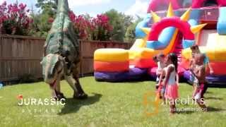 Jacobi's 5th Birthday Celebration with Jurassic Extreme (Walking Dinosaur Costumes)