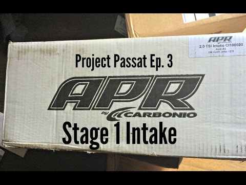 Project Passat Ep. 3 | APR Stage 1 Intake