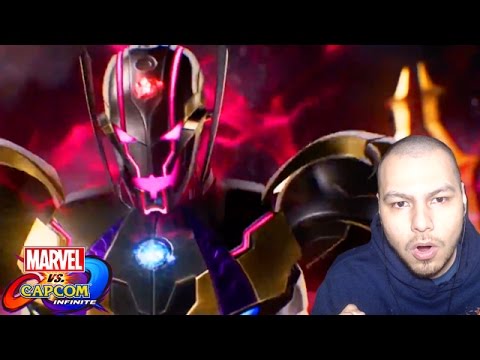 Marvel vs Capcom: Infinite - Story Trailer 1 REACTION! - Marvel Vs Capcom Infinite Ultron Sigma