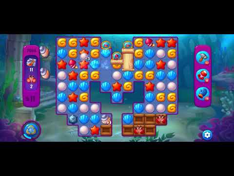 Fishdom Super Hard level 7696 no boosters フィッシュダム