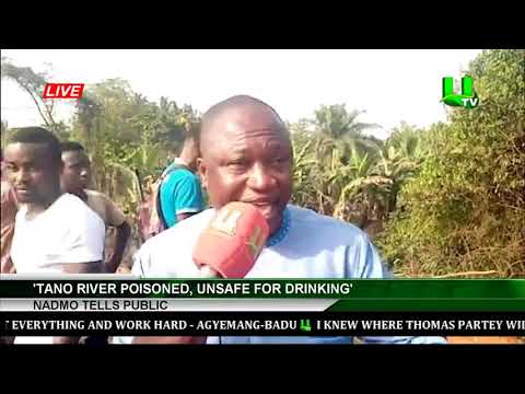 'Tano River Poisoned, Unsafe For Drinking' – NADMO Tells Public