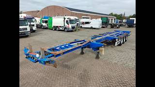 بيع العربات نصف المقطورة شاحنة نقل الحاويات Pacton T3-010 Multi - All Connections - GENSET - Lift Axle - Choppered - صورة 4 | Autoline EG العربات نصف المقطورة شاحنة نقل الحاويات Pacton T3-010 Multi - All Connections - GENSET - Lift Axle - Choppered | صورة 4 - Autoline
