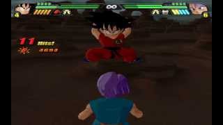 Kid Goku vs Kid Trunks