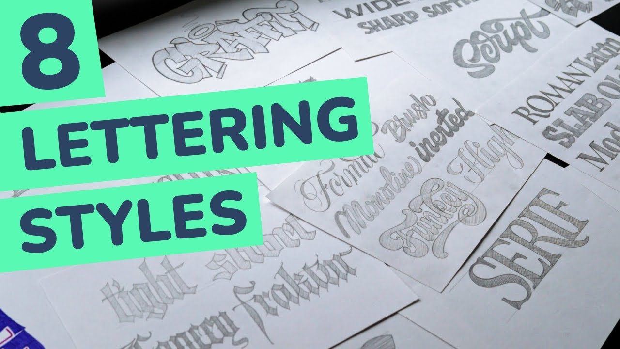 8 Lettering Styles Every Beginner Should Know