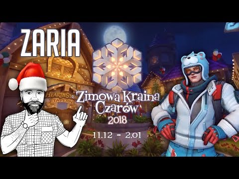 SNOWBOARDER ZARYA Skórka Zimowa Kraina Czarów 2018 Overwatch