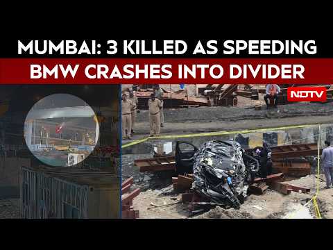 Mumbai Coastal Road BMW Crash: 3 Killed, 1 Critically Injured