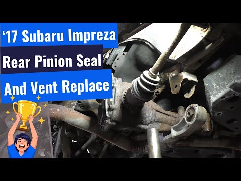 Subaru Impreza Rear Diff Vent Replacement - Big Job or Quick Fix?