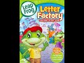 LeapFrog Letter Factory 2009 DVD Menu Walkthrough