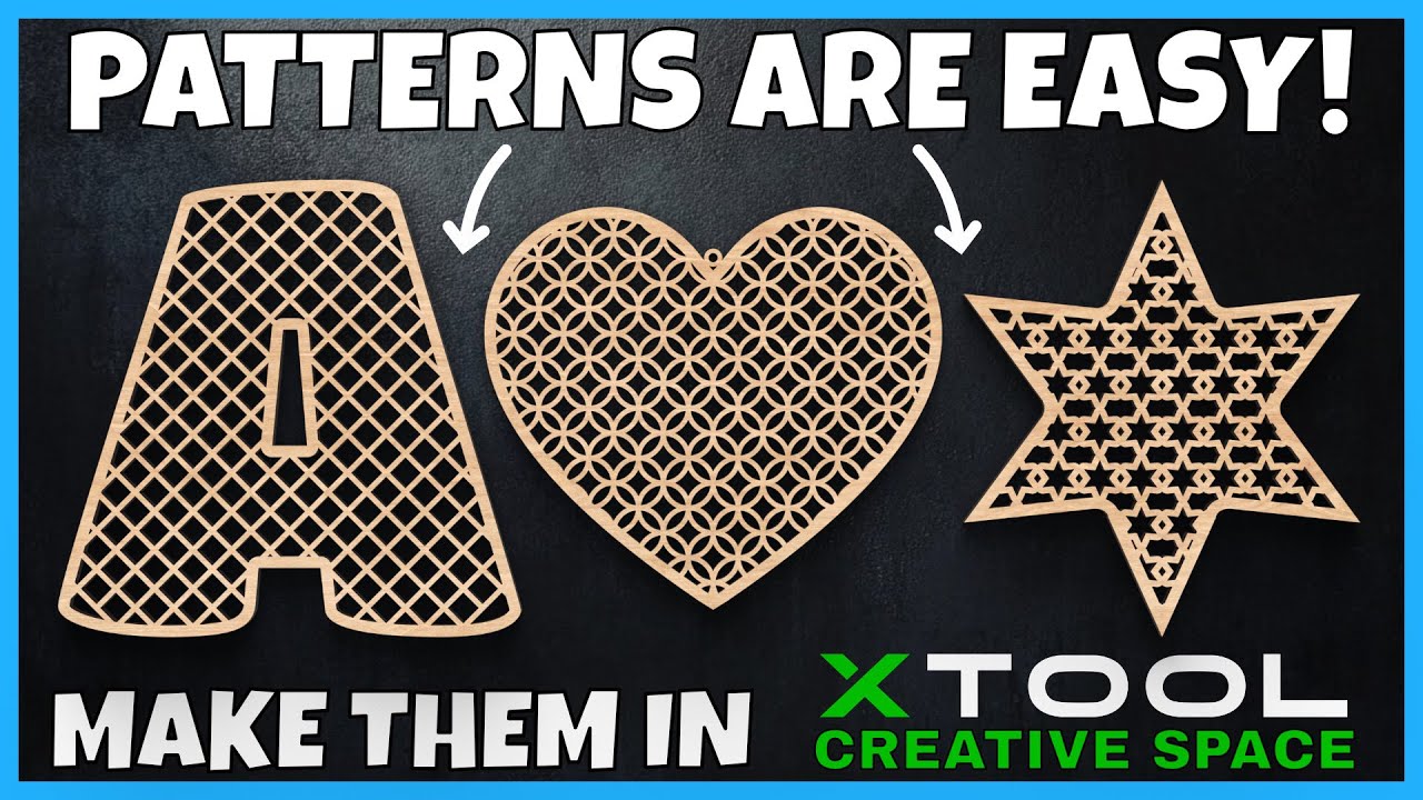 CREATE Amazing Patterns in XTool NOW - XCS 2.0 Tutorial