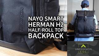 Nayo Smart Herman H2 Half-Roll Top Backpack