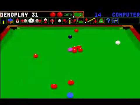 Jimmy White's Whirlwind Snooker Amiga
