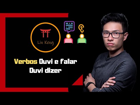 Verbos "Ouvir" e "Falar" (ouvi dizer) em mandarim! | Lin Keng
