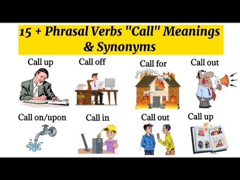 15 + Phrasal Verbs "Call" Meanings & Synonyms || Listen and Practice || #phrasalverbs