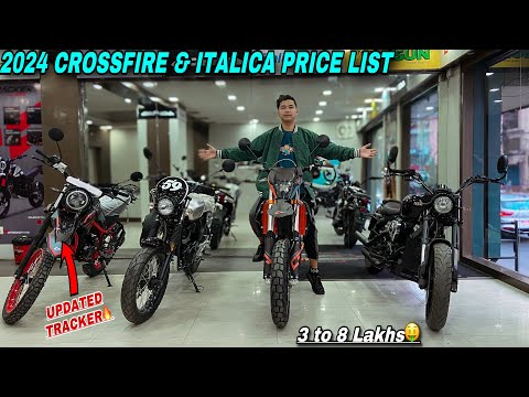 2024 Crossfire and Italica Bikes Price List (3 to 8 lakhs) | Hj 250, Stallion 250 & more...