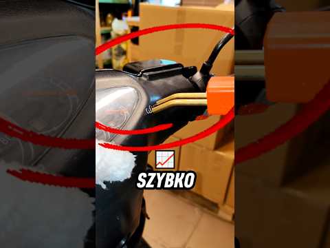 Naprawiam Pęknięty Plastik Skutera 🛵🛠️ Najtańszą Zszywarką Do Plastiku!💰 #naprawa #skuter #plastik