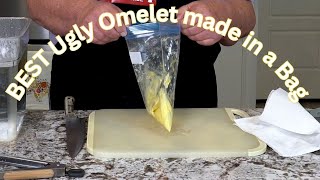 BEST Ugly Omelet made in a Bag