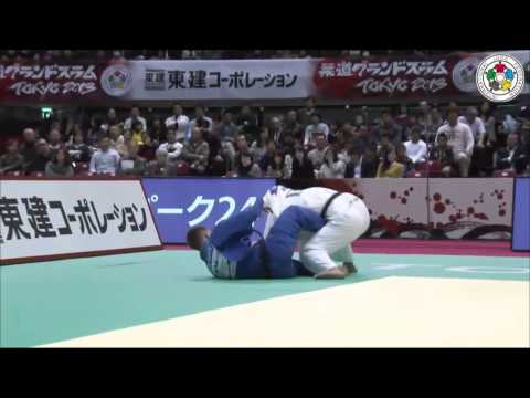 Judo Grand Slam Tokyo 2013: Tuvshinbayar NAIDAN (MGL) - Maxim RAKOV (KAZ) Bronze [-100kg]
