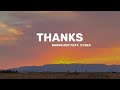 Burna Boy - Thanks feat. J Cole ( Lyrics Video)