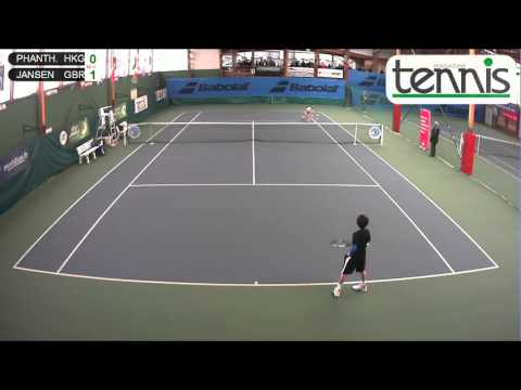 PHANTHALA (HKG) - JANSEN (GBR) - Open Super 12 Auray Tennis