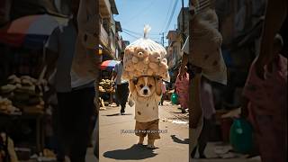 Poor puppy didn't have money to buy pizza, rich puppies made fun of him🥺💔#thepuppysquest